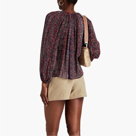 Ulla Johnson Deetra Silk Blouse - Picture 6 of 12